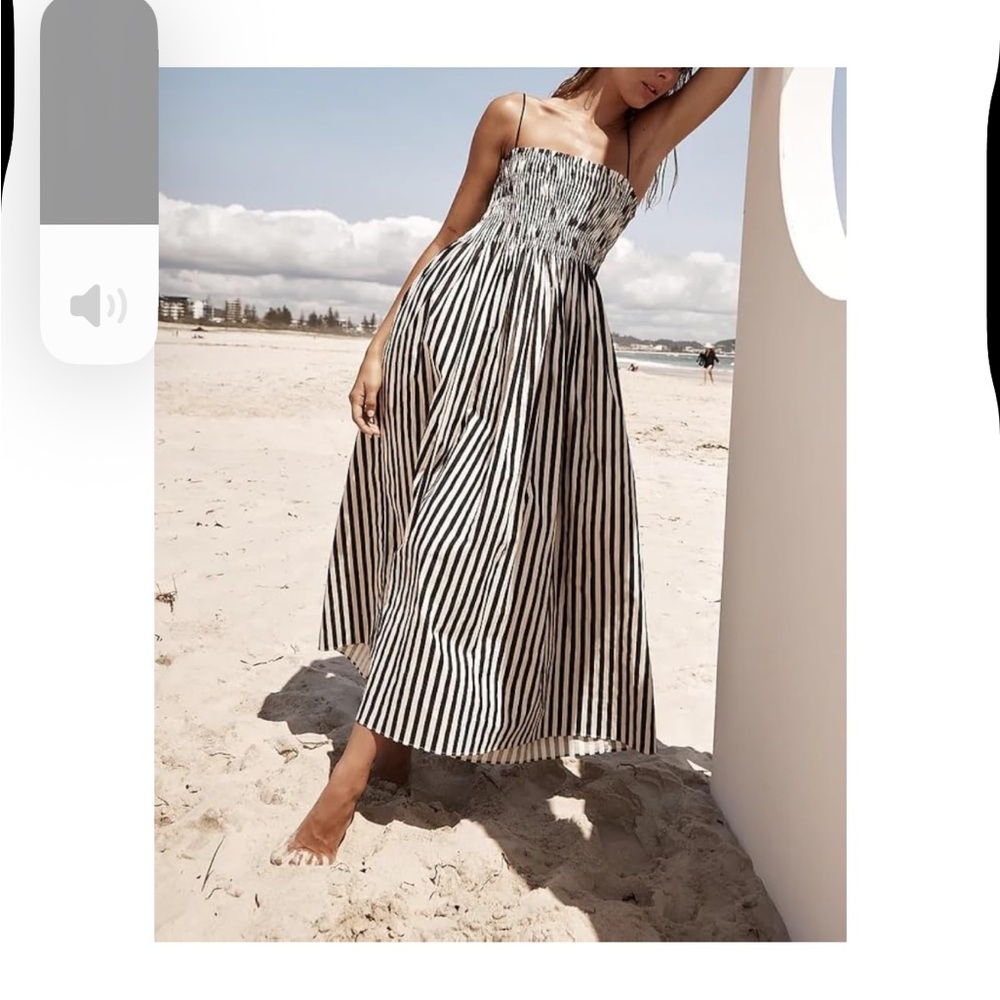 Striped Maxi Dress